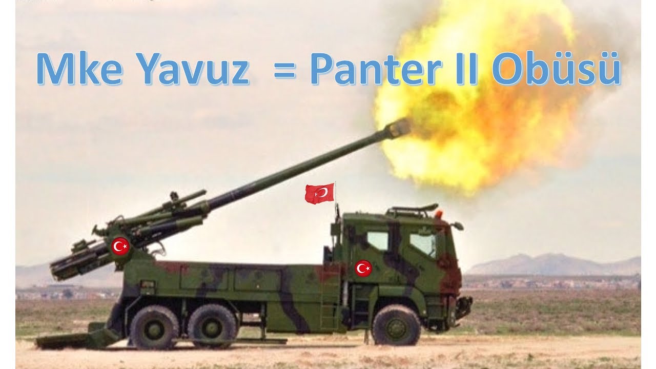 Panter II Obüsünün Yeni Atış Görüntüleri. - YouTube