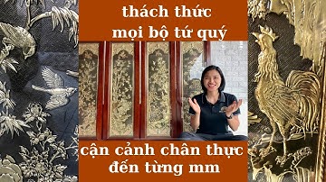 Tranh tứ quý gia chủ có mắt nghệ thuật mới chơi được
