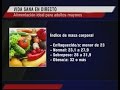 Vida Sana en Directo: Alimentación para adultos mayores