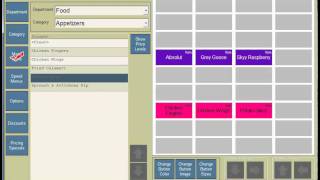 2TouchPOS Customizing Speed Screen