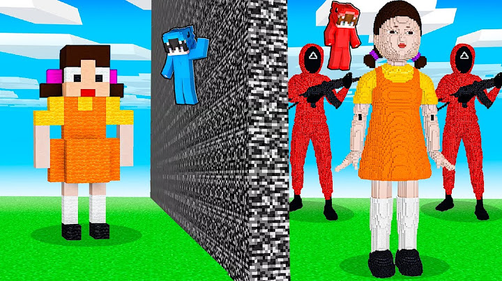 Hice Trampas con SQUID GAME en Reto de Construcción en Minecraft!