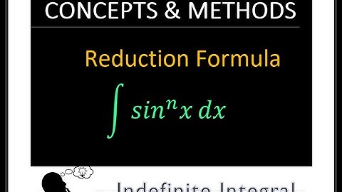 REDUCTION FORMULA sin^n(x) || sin^n(x)  reduction formula || sin^nx integration