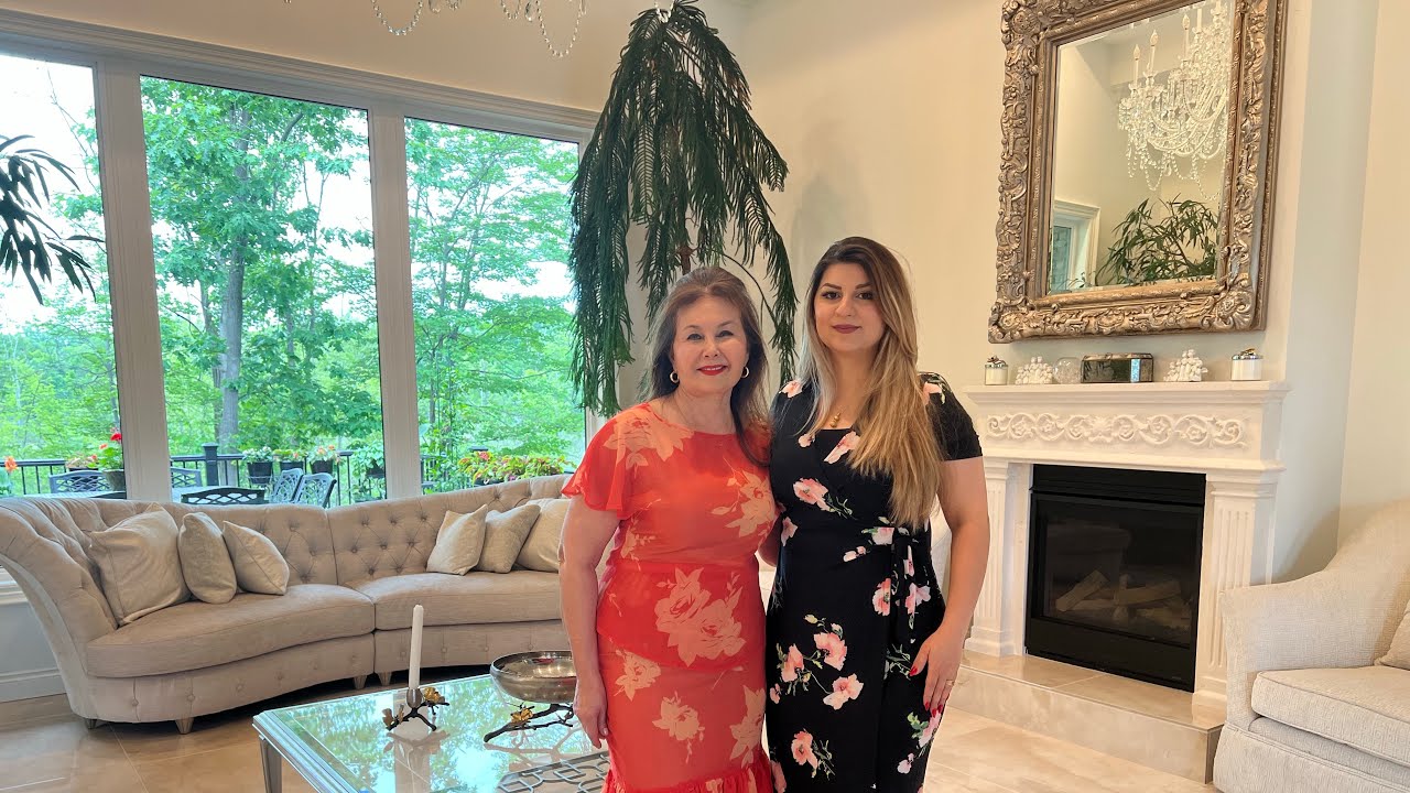 اني بضيافة اكبر مقدمة برامج طبخ|جولة في مزرعة سميرة جولاغ| كل الاكل صنع ايدها| قطرالندى