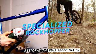Restoring, Upgrading & Shredding An Old Mountain Bike  Specialized Rockhopper