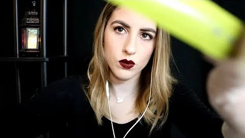 [ASMR] Face Exam and Measuring for Sleep || breath sounds, writing, gloves (minimal speaking)