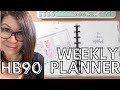 Plan with Me  HB90 Planner Weekly 11/7-11/13 | Paper Crown Planner