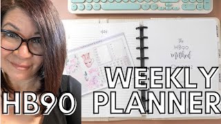 Plan with Me  HB90 Planner Weekly 11/7-11/13 | Paper Crown Planner