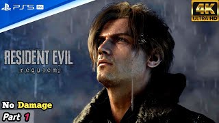 Resident Evil 9 Requiem 100℅ Walktrough No Damage - Part1 Wrenwood, Third-Person Gameplay PS5 PRO 4K
