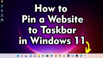 How to Pin a Website from Google Chrome to the Taskbar on Windows 11