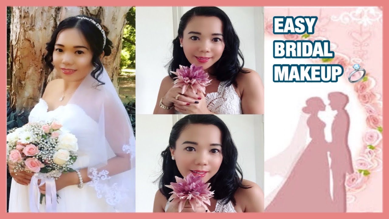 MY SIMPLE WEDDING MAKEUP: A BRIDAL TUTORIALS | SIMPLY JACKY❤️