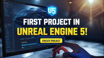 Unreal Engine 5 Beginner Tutorial – Create Your First Project Step by Step!