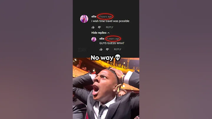 Bro is a time traveler 💀