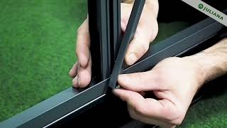 Juliana Greenhouse Assembly Video - Attaching Fastening Brackets