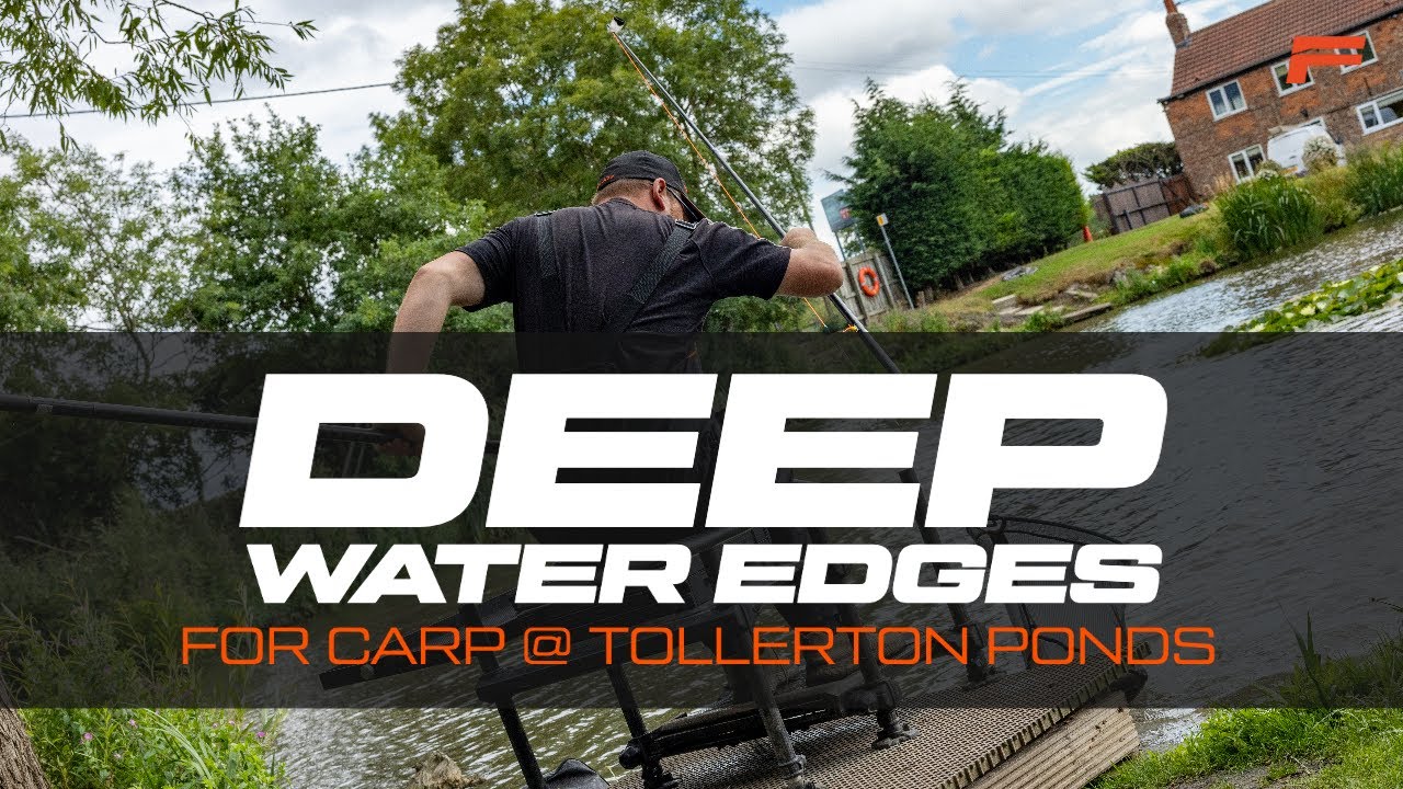 Deep Water Margin Fishing for Carp at Tollerton Ponds with Adam Richards