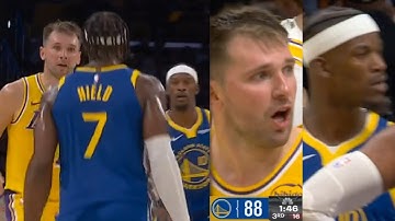 Luka Doncic gets heated with Buddy Hield and Jimmy tells Buddy to chill out