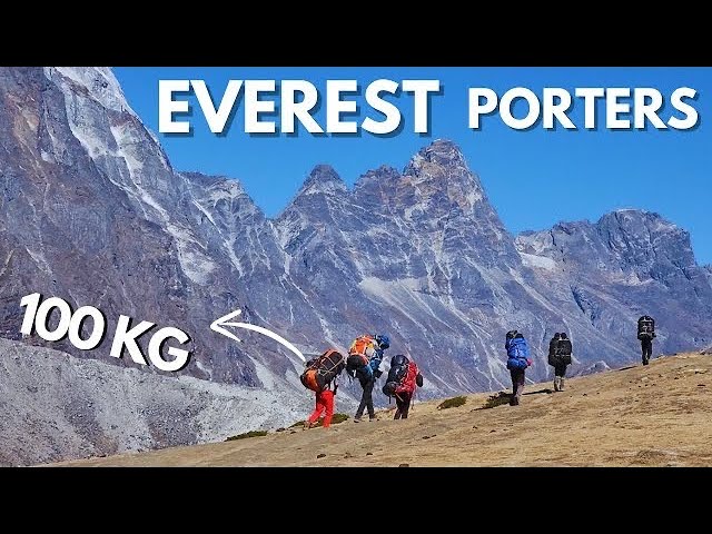 “The Unsung Heroes of Everest”- Himalayan Porters class=