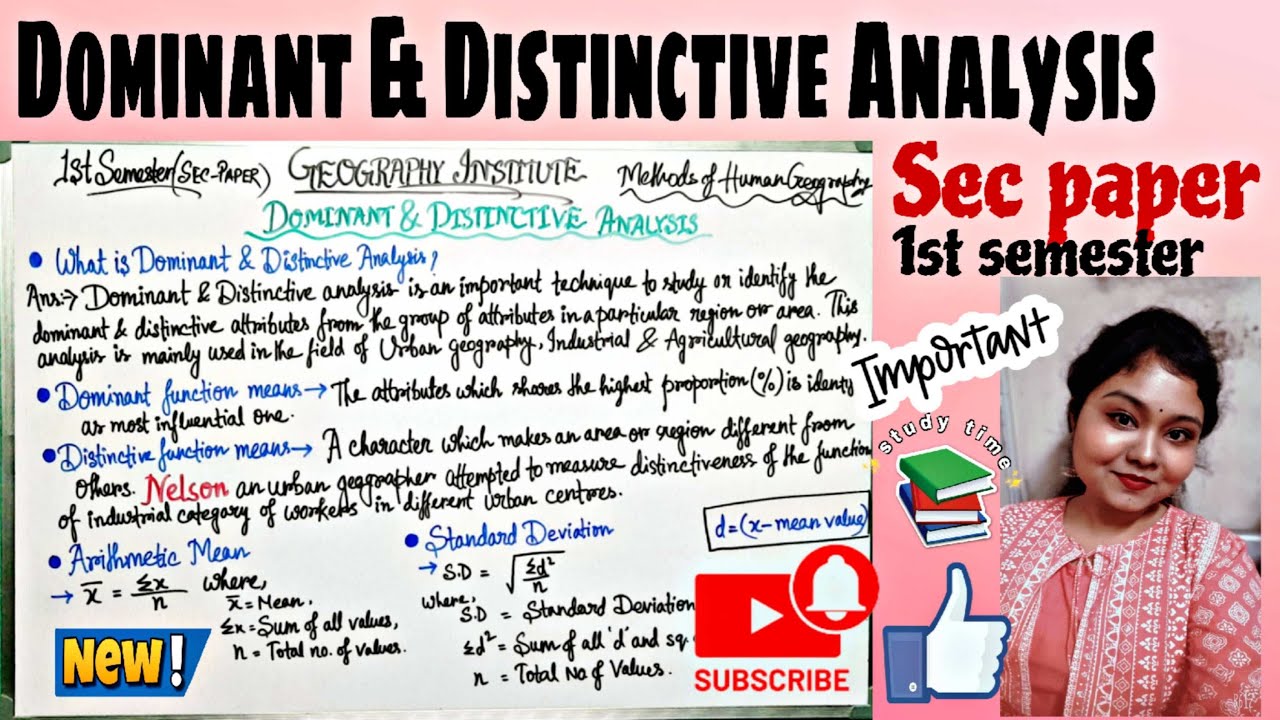 Dominant & Distinctive Analysis 