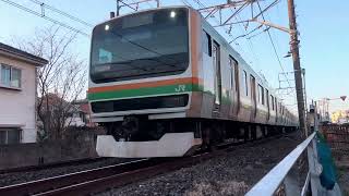 【良いジョイント音】E231系1000番代ヤマU517編成東北線542M列車加速通過ジョイント音