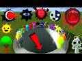 BOTTOMLESSPIT | ALL SPRUNKI FAMILY SPARTAN KICKING in Garry's Mod