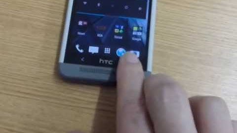 HTC One Home Button Problem (Flat Finger)