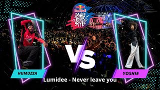 Yoshie vs Humuzza | Lumidee - Never Leave You (Uh Oooh, Uh Oooh) | Top 8 | Red Bull Dance Your Style