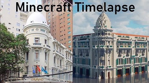 Saigon Grand Hotel - Minecraft Timelapse build