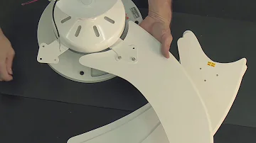Como instalar ventilador de teto de LED?