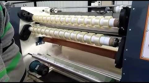 Transparent Tape Slitting machine