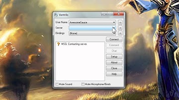 How To Use Ventrilo - WarcraftScience