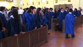 Nativity Torrance Baccalaureate Entrance 2013