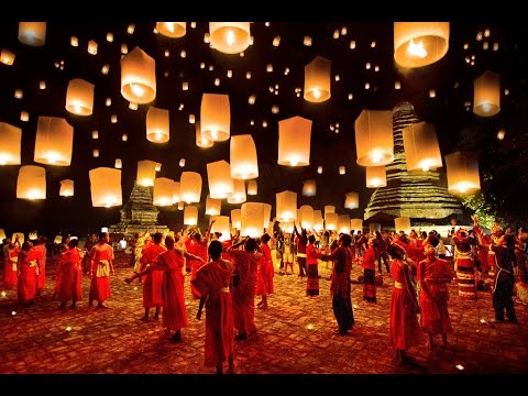 Loy Krathong/Yi Peng Festivals Explained by a Tour Guide - YouTube