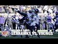 Jon ryan botches punt  face plants on diving run  seahawks vs vikings  nfl