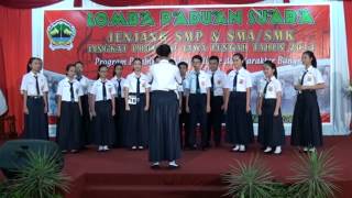 Download lagu Paduan Suara SMP Negeri 2 Semarang 2014 Paduan Suara SMP Negeri 2 Semarang 2014
