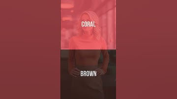 How To Wear Coral #styletips #colorcombo #aiimagery