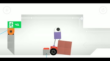 Odd Bot Out level 41- walkthrough- Aside a path blocked