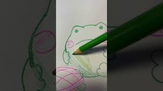 Draw my storybook characters with me 🎨🐘🐢🐸#shorts