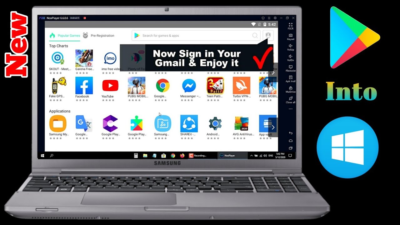 google play store app for windows 10 laptop