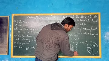 CLASS 4TH || Chapter :- 13 ( Data Handling ) Circle graph