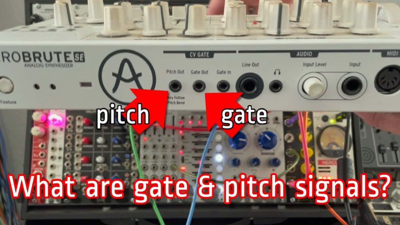 What are Gate & Pitch Signals? (Modular Synth 101 Part 8) YouTube