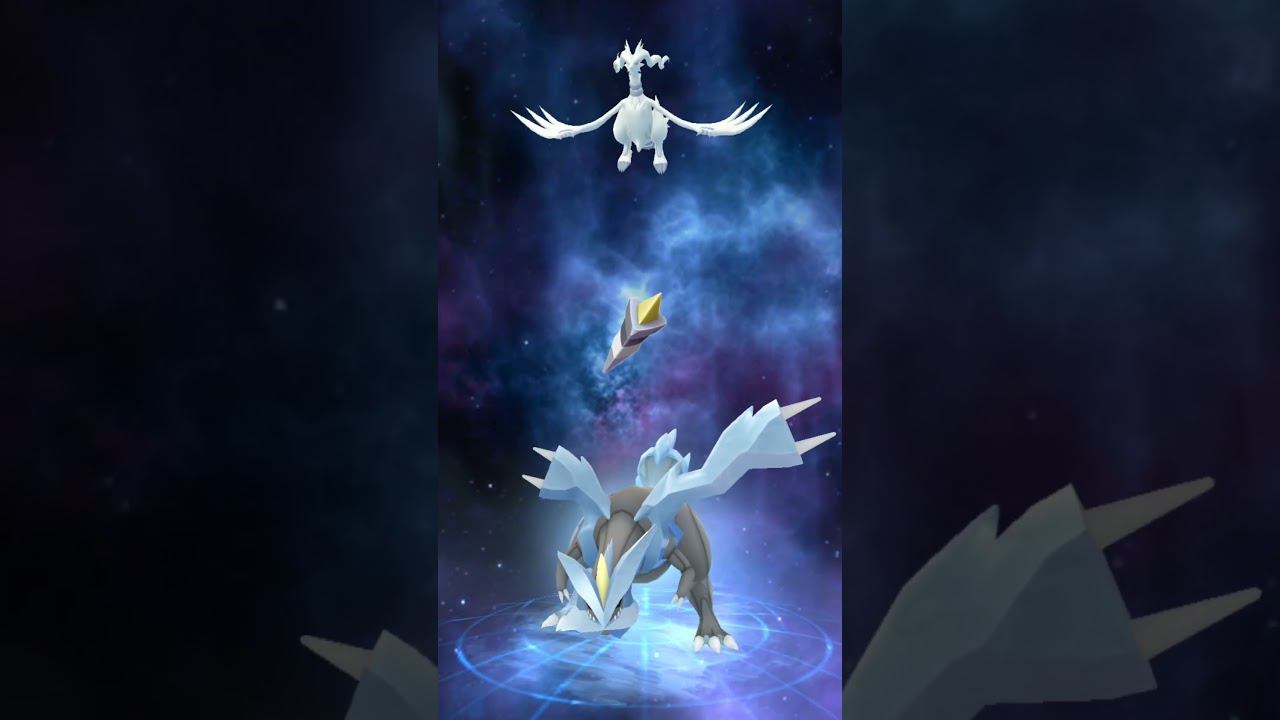 Pokémon Go - Fusing White Kyurem with Ice Burn 