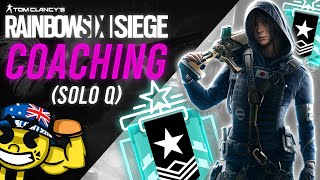 Solo Queue To Plat One?? (COACHING) - R6 Analysis