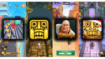 Bus Rush 2 Vs Temple Run Vs Jumanji - Epic Run Vs Temple Run 2 Winter Wasteland - Endless Run