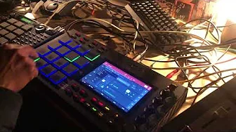 Work on progress with the mpc live | Testing with Benny the Butcher Acapella