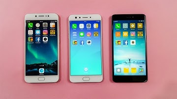 Oppo F3 vs Vivo V5s vs Redmi Note 4 SPEED TEST COMPARISON | TechTag!