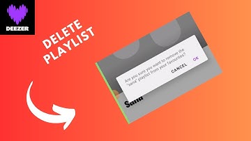how to delete playlists on deezer