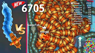 Snake Io SnakeZilla Vs Corny Vs Monkey s Paw Epic Snakeio Gameplay Snake Game