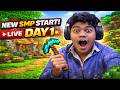 🔥 NEW SMP START! LIVE DAY 1💥| Minecraft Live Hindi | #minecraftlive #minecraft #livestream #gaming