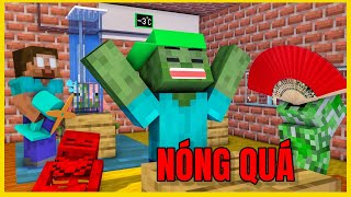 [ Lớp Học Quái Vật ] CHỐNG CHỌI VỚI NẮNG  | Minecraft Animation