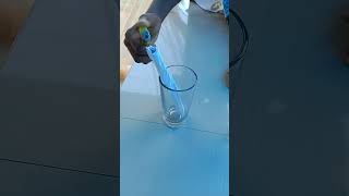 HOW TO MAKE SMOKE IN 2 GLASS#simple short#S A 2TECH