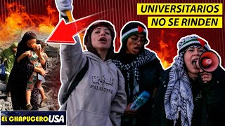 EUA AL BORDE DE GUERRILLA CIVIL! UNIVERSITARIOS NO SE RINDEN. CAOS SE ELEVA A LO BESTIA